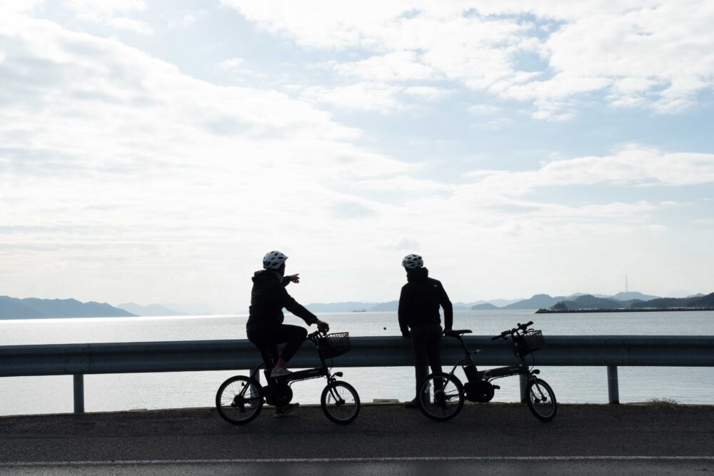 Enjoy comfortable cycling along the Seto Inland Sea by e-BIKE!